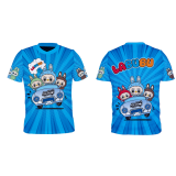 koszulka LABUBU niebieska