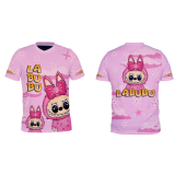 koszulka LABUBU różowa