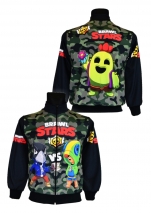 bluza BRAWL STARS LEON dresowa wzór B7