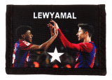 portfel YAMAL LEWANDOWSKI BARCELONA portfelik rozkładany wzór P23