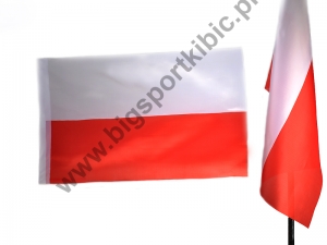 flaga POLSKI 60 x 90 gładka
