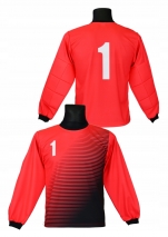 bluza bramkarska czerwona 