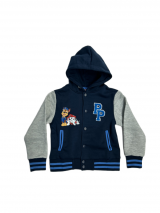 bluza PSI PATROL z kapturem rozpinana granat