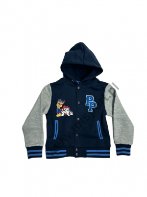 bluza PSI PATROL z kapturem rozpinana granat