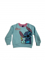 bluza STITCH pod szyję niebieska