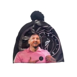 czapka zimowa MESSI pompon