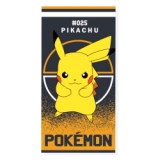 ręcznik POKEMON 70x140 plażowy czarny