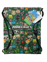 worek szkolny MINECRAFT mały wzór W33