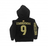 bluza LEWANDOWSKI BARCELONA bawełniana czarna