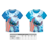 koszulka Stitch niebieska 0644
