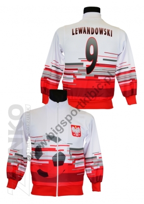 bluza sportowa LEWANDOWSKI Polska wzór 2