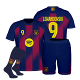 strój sportowy + getry LEWANDOWSKI Barcelona