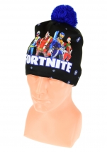 czapka zimowa FORTNITE czarna 