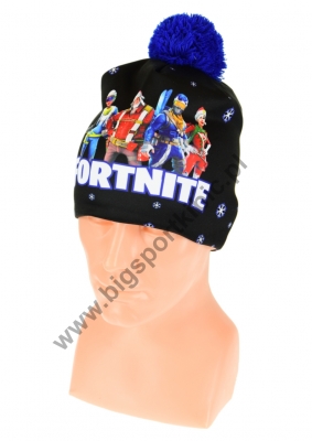 czapka zimowa FORTNITE czarna 