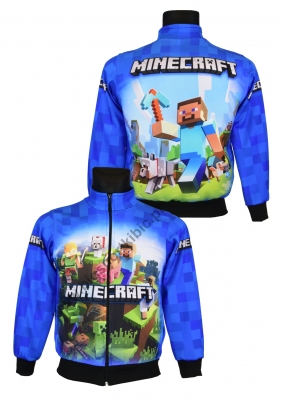 bluza MINECRAFT dresowa dziecięca wzór M12