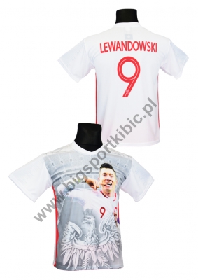 koszulka sportowa LEWANDOWSKI Polska FOTO