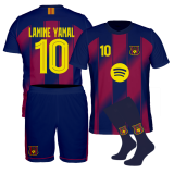 strój sportowy + getry LAMINE YAMAL Barcelona