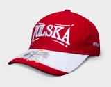czapka z daszkiem POLSKA B-CZ orzeł na daszku