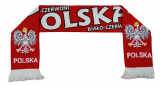 szalik POLSKA dwustronny dziany z elastanem wzór E4