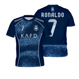 koszulka sportowa RONALDO granatowa