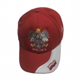 czapka z daszkiem POLSKA męska (CD-13)